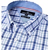 image:imageAlimens amp Gentle Mens Plaid Button Down Shirts Cotton Long Sleeve Dress Shirts Regular Fit Gingham ShirtsBlue Navy  Plaid 3