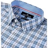 image:imageAlimens amp Gentle Mens Plaid Button Down Shirts Cotton Long Sleeve Dress Shirts Regular Fit Gingham ShirtsBlue Plaid