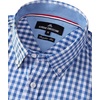 image:imageAlimens amp Gentle Mens Plaid Button Down Shirts Cotton Long Sleeve Dress Shirts Regular Fit Gingham ShirtsBlue White Plaid