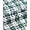 image:imageAlimens amp Gentle Mens Plaid Button Down Shirts Cotton Long Sleeve Dress Shirts Regular Fit Gingham ShirtsGreen Plaid
