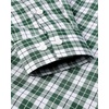 image:imageAlimens amp Gentle Mens Plaid Button Down Shirts Cotton Long Sleeve Dress Shirts Regular Fit Gingham ShirtsGreen Plaid
