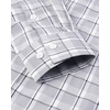 image:imageAlimens amp Gentle Mens Plaid Button Down Shirts Cotton Long Sleeve Dress Shirts Regular Fit Gingham ShirtsGrey Plaid