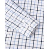 image:imageAlimens amp Gentle Mens Plaid Button Down Shirts Cotton Long Sleeve Dress Shirts Regular Fit Gingham ShirtsNavy  Gingham