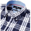 image:imageAlimens amp Gentle Mens Plaid Button Down Shirts Cotton Long Sleeve Dress Shirts Regular Fit Gingham ShirtsNavy Blue plaid