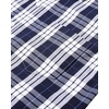 image:imageAlimens amp Gentle Mens Plaid Button Down Shirts Cotton Long Sleeve Dress Shirts Regular Fit Gingham ShirtsNavy Blue plaid