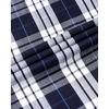 image:imageAlimens amp Gentle Mens Plaid Button Down Shirts Cotton Long Sleeve Dress Shirts Regular Fit Gingham ShirtsNavy Blue plaid