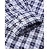 image:imageAlimens amp Gentle Mens Plaid Button Down Shirts Cotton Long Sleeve Dress Shirts Regular Fit Gingham ShirtsNavy Plaid