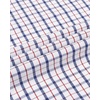 image:imageAlimens amp Gentle Mens Plaid Button Down Shirts Cotton Long Sleeve Dress Shirts Regular Fit Gingham ShirtsNavy Red  Small Plaid