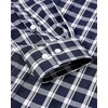 image:imageAlimens amp Gentle Mens Plaid Button Down Shirts Cotton Long Sleeve Dress Shirts Regular Fit Gingham ShirtsNavy White Plaid