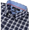 image:imageAlimens amp Gentle Mens Plaid Button Down Shirts Cotton Long Sleeve Dress Shirts Regular Fit Gingham ShirtsNavy White Plaid