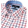 image:imageAlimens amp Gentle Mens Plaid Button Down Shirts Cotton Long Sleeve Dress Shirts Regular Fit Gingham ShirtsRed  Gingham
