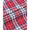 image:imageAlimens amp Gentle Mens Plaid Button Down Shirts Cotton Long Sleeve Dress Shirts Regular Fit Gingham ShirtsRed  Medium Plaid