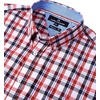 image:imageAlimens amp Gentle Mens Plaid Button Down Shirts Cotton Long Sleeve Dress Shirts Regular Fit Gingham ShirtsRed Black  Check