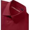 image:imageAlimens amp Gentle Stretch Mens Dress Shirts Slim Fit Long Sleeve Casual Skinny Muscle Fit Wrinkle Free Button Down ShirtRuby Red