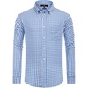 Blue White Plaid