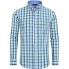 image:imageAlimens amp Gentle Mens Plaid Button Down Shirts Cotton Long Sleeve Dress Shirts Regular Fit Gingham ShirtsGreen Navy  Plaid