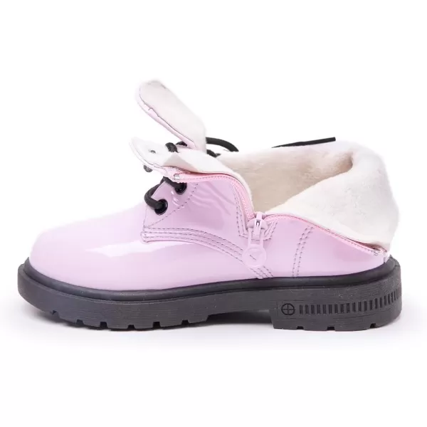 Kids Boots Children Boys and Girls Candy-Colored Waterproof and Velvet Boots