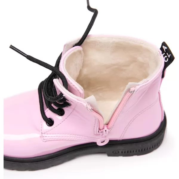 Kids Boots Children Boys and Girls Candy-Colored Waterproof and Velvet Boots