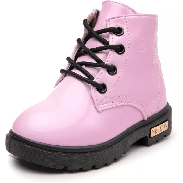 Kids Boots Children Boys and Girls Candy-Colored Waterproof and Velvet Boots