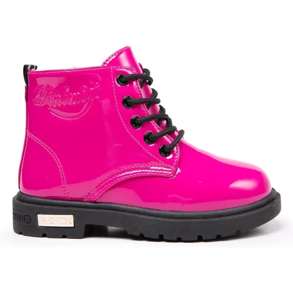 Kids Boots Children Boys and Girls Candy-Colored Waterproof and Velvet Boots