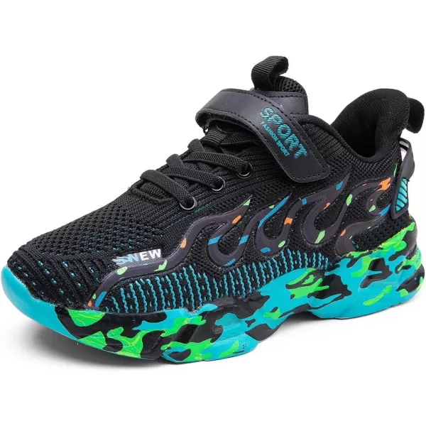 Kids Breathable Sports Casual Soft Soled Basketball Running Shoes