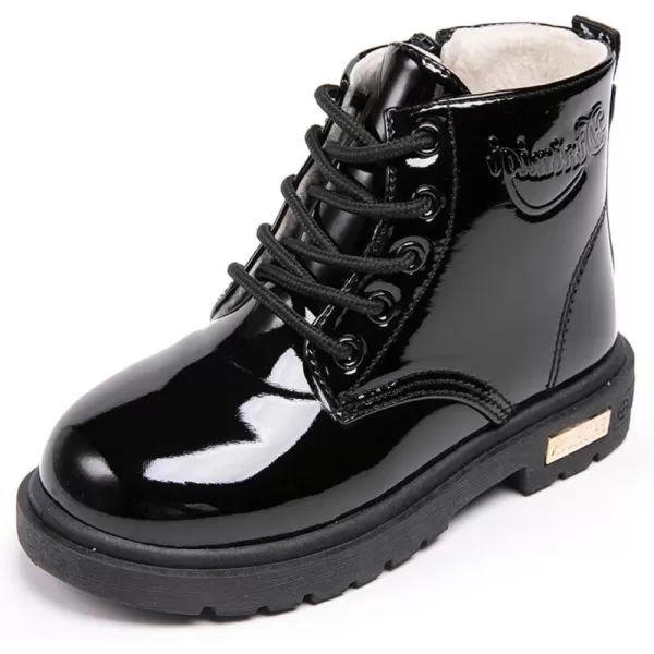 Kids Boots Children Boys and Girls Candy-Colored Waterproof and Velvet Boots