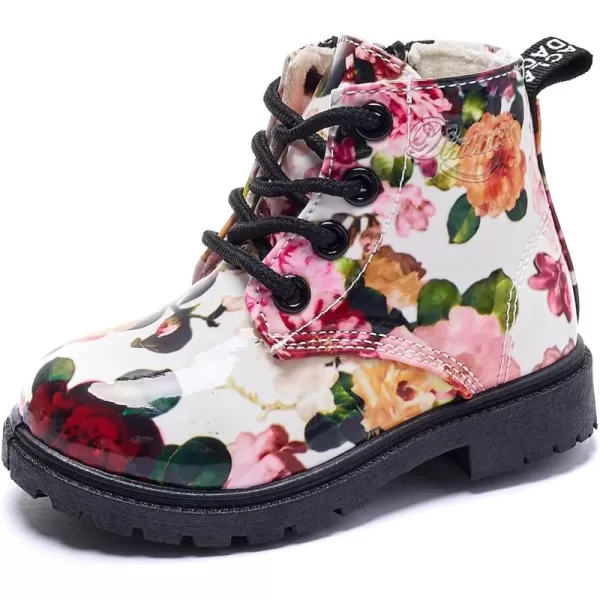 Kids Boots Children Boys and Girls Candy-Colored Waterproof and Velvet Boots