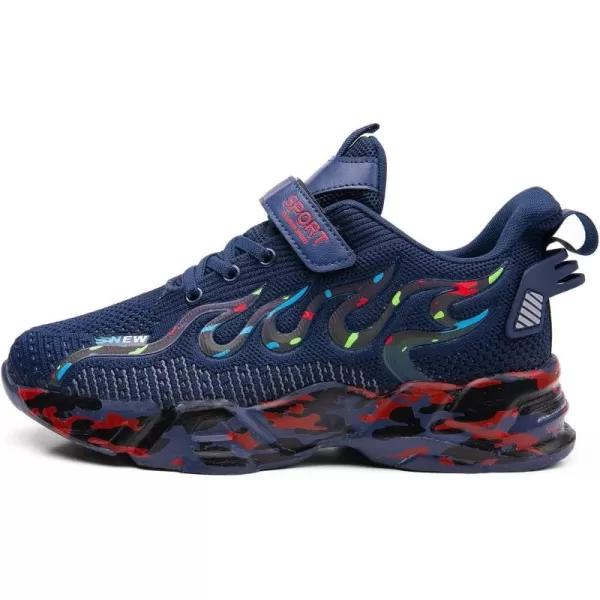 Kids Breathable Sports Casual Soft Soled Basketball Running Shoes