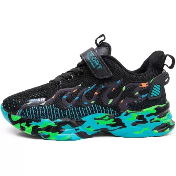 Kids Breathable Sports Casual Soft Soled Basketball Running Shoes