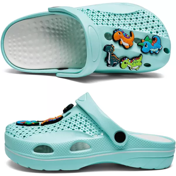 Boys and Girls Arch Support Garden Clogs Shoes Kids Slippers Indoor Outdoor Beach Sandals Removable Cushion Insole