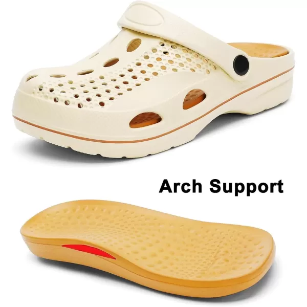 Boys and Girls Arch Support Garden Clogs Shoes Kids Slippers Indoor Outdoor Beach Sandals Removable Cushion Insole