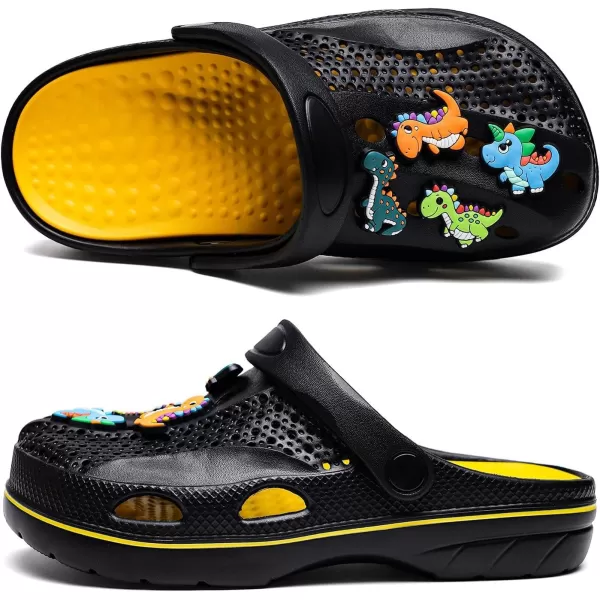 Boys and Girls Arch Support Garden Clogs Shoes Kids Slippers Indoor Outdoor Beach Sandals Removable Cushion Insole