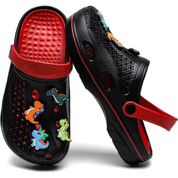 Boys and Girls Arch Support Garden Clogs Shoes Kids Slippers Indoor Outdoor Beach Sandals Removable Cushion Insole