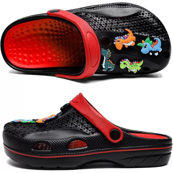 Boys and Girls Arch Support Garden Clogs Shoes Kids Slippers Indoor Outdoor Beach Sandals Removable Cushion Insole