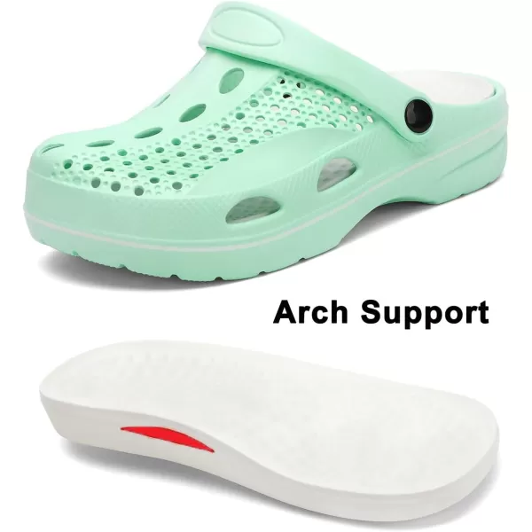 Boys and Girls Arch Support Garden Clogs Shoes Kids Slippers Indoor Outdoor Beach Sandals Removable Cushion Insole