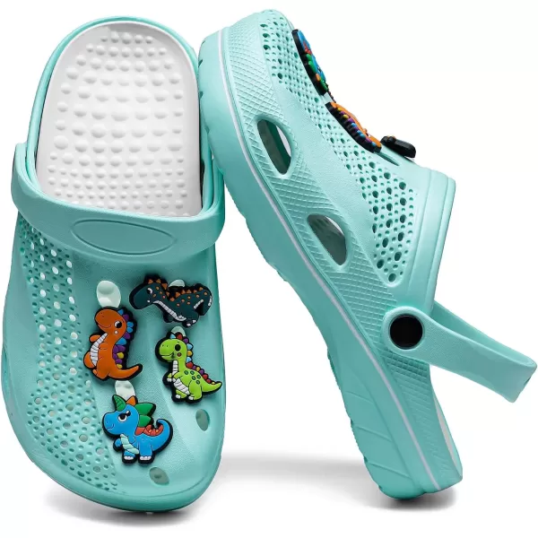 Boys and Girls Arch Support Garden Clogs Shoes Kids Slippers Indoor Outdoor Beach Sandals Removable Cushion Insole