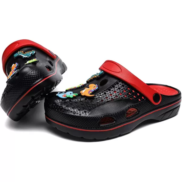 Boys and Girls Arch Support Garden Clogs Shoes Kids Slippers Indoor Outdoor Beach Sandals Removable Cushion Insole