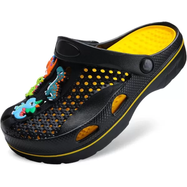 Boys and Girls Arch Support Garden Clogs Shoes Kids Slippers Indoor Outdoor Beach Sandals Removable Cushion Insole