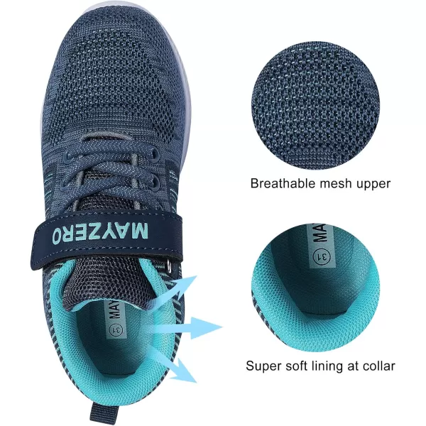 MAYZERO Kids Tennis Shoes Breathable Running Shoes Walking Shoes Fashion Sneakers for Boys and Girls