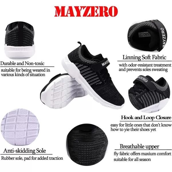 MAYZERO Kids Tennis Shoes Breathable Running Shoes Walking Shoes Fashion Sneakers for Boys and Girls