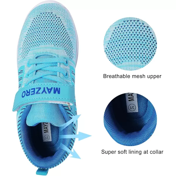 MAYZERO Kids Tennis Shoes Breathable Running Shoes Walking Shoes Fashion Sneakers for Boys and Girls