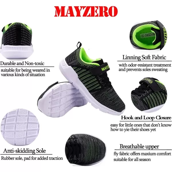 MAYZERO Kids Tennis Shoes Breathable Running Shoes Walking Shoes Fashion Sneakers for Boys and Girls