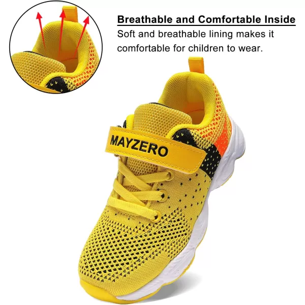 MAYZERO Kids Tennis Shoes Breathable Running Shoes Walking Shoes Fashion Sneakers for Boys and Girls