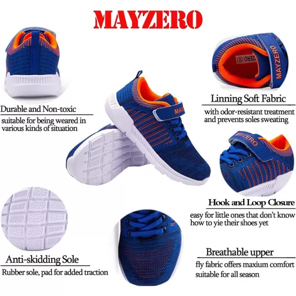 MAYZERO Kids Tennis Shoes Breathable Running Shoes Walking Shoes Fashion Sneakers for Boys and Girls