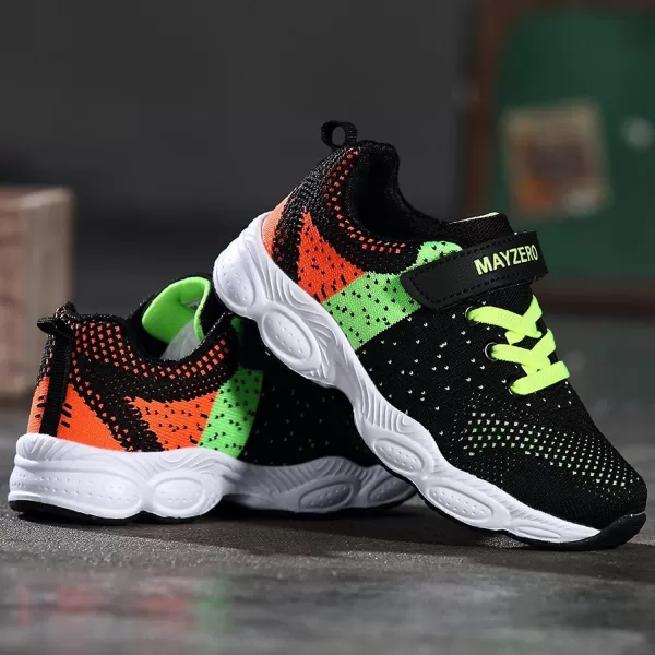 MAYZERO Kids Tennis Shoes Breathable Running Shoes Walking Shoes Fashion Sneakers for Boys and Girls