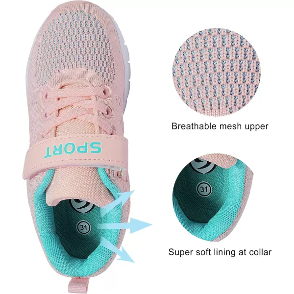 MAYZERO Kids Tennis Shoes Running Sports Shoes Breathable Athletic Shoes Lightweight Walking Shoes Fashion Sneakers for Boys and Girls