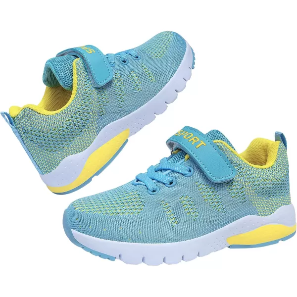 MAYZERO Kids Tennis Shoes Running Sports Shoes Breathable Athletic Shoes Lightweight Walking Shoes Fashion Sneakers for Boys and Girls