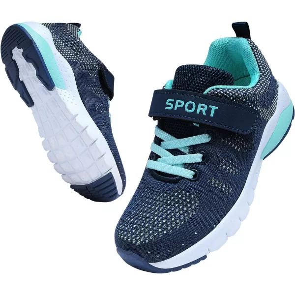 MAYZERO Kids Tennis Shoes Running Sports Shoes Breathable Athletic Shoes Lightweight Walking Shoes Fashion Sneakers for Boys and Girls