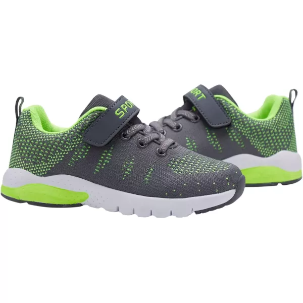 MAYZERO Kids Tennis Shoes Running Sports Shoes Breathable Athletic Shoes Lightweight Walking Shoes Fashion Sneakers for Boys and Girls