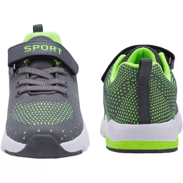 MAYZERO Kids Tennis Shoes Running Sports Shoes Breathable Athletic Shoes Lightweight Walking Shoes Fashion Sneakers for Boys and Girls